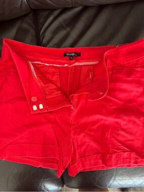 George Red Shorts